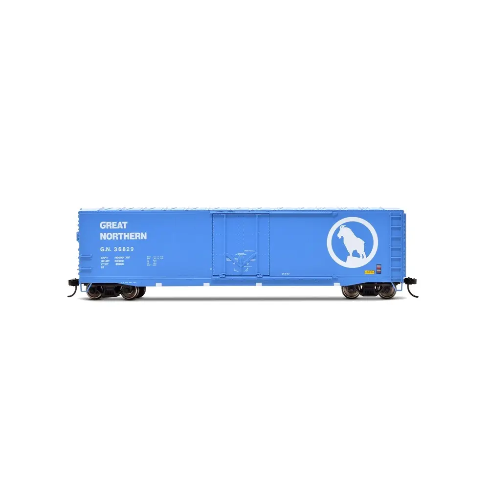 Wagon couvert "Great Northern" 36829 - Rivarossi HR6634B - HO 1/87 - Privée - EP III