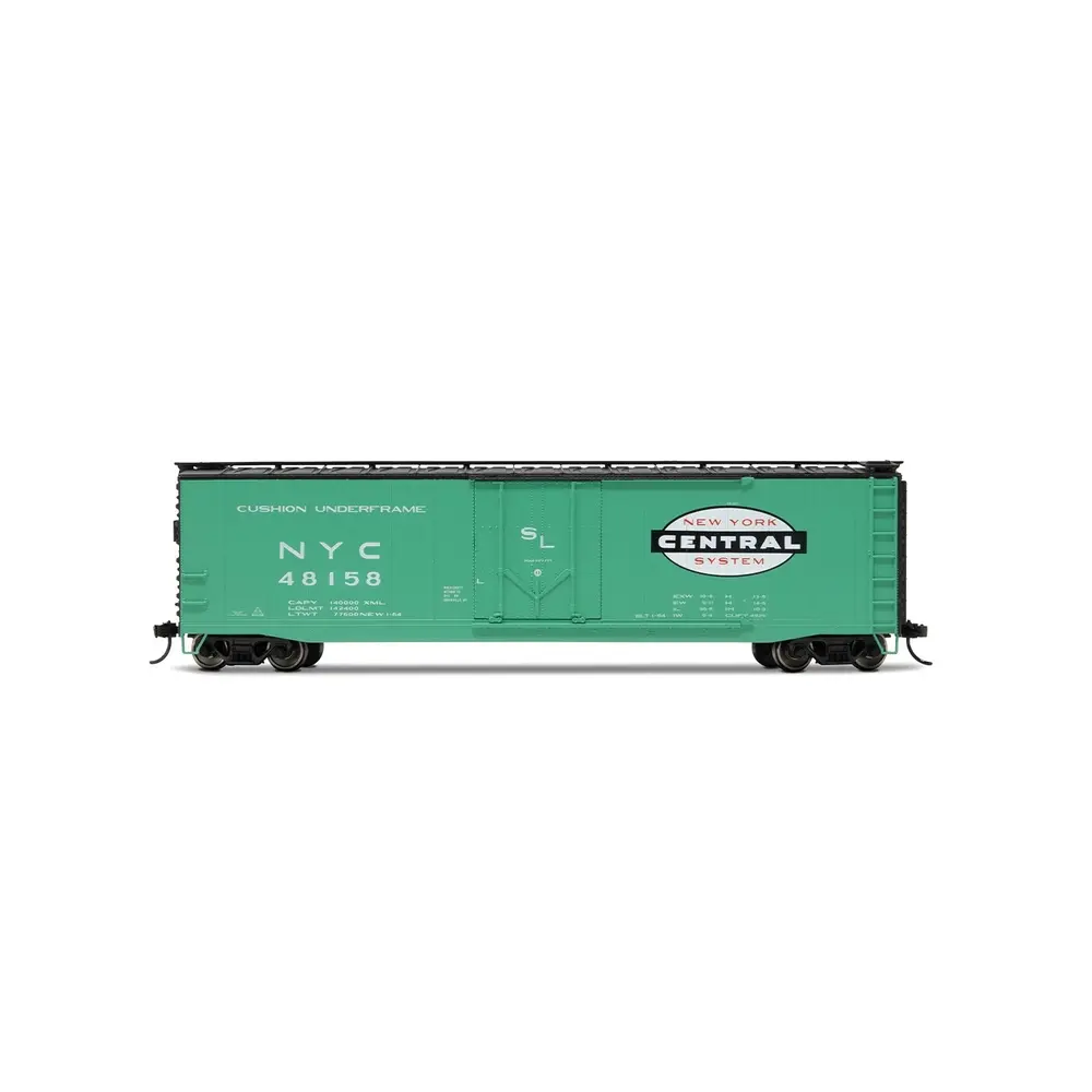 Wagon couvert US New York Central 48158- Rivarossi HR6635C - HO 1/87 - Privée - EP III