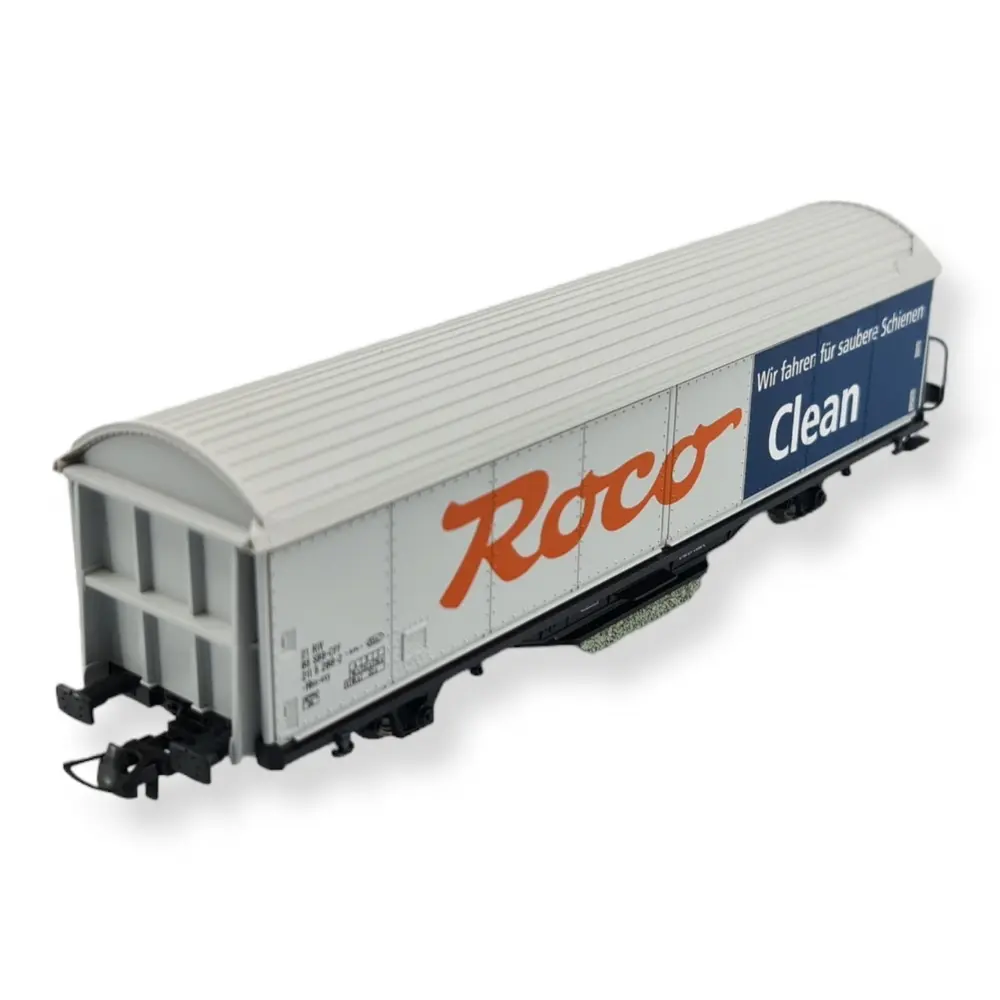 Wagon nettoyeurs de rails Roco 46400 - HO : 1/87 - Roco Clean