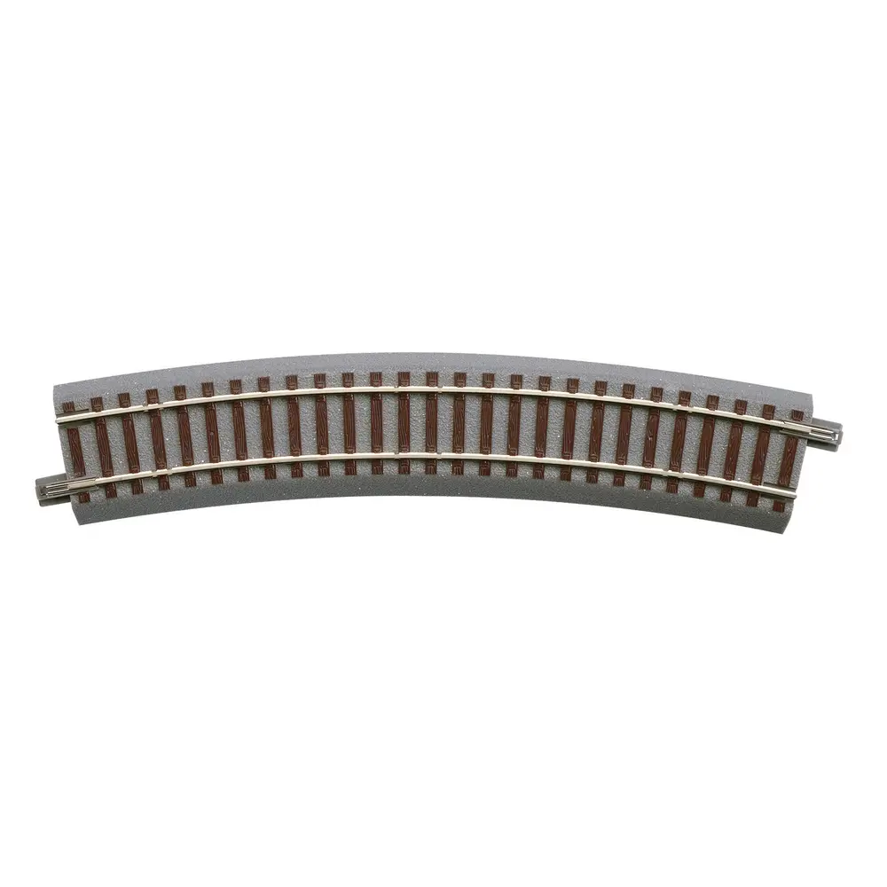 Rail courbe GEOLINE GB22.5 - R 502.7mm - 22.5° - ROCO 61128 - HO 1/87 Code 83
