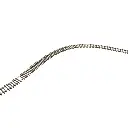 Rail Flexible F4 - Traverses Bois - 920 mm - Roco 42400 - HO 1/87 - Code 83