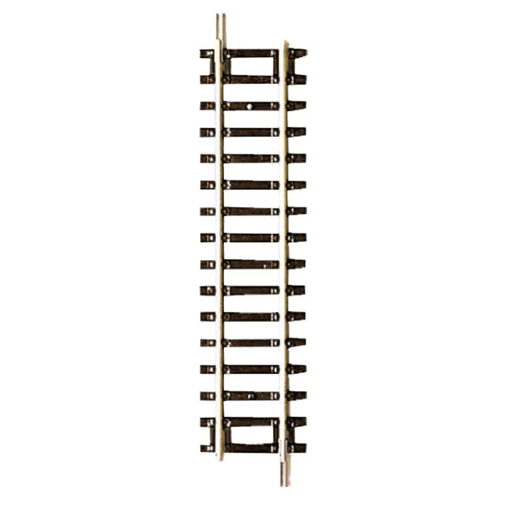Rail Droit G 1/2 Traverses bois - 115mm - ROCO 42412  - HO 1/87 - Code 83