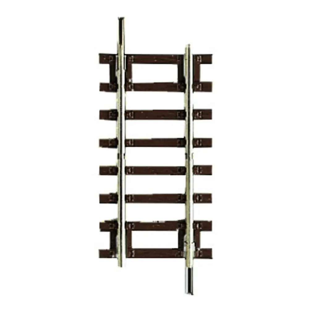 Rail Droit G 1/4 Traverses Bois - 57.5mm - ROCO 42413  - HO 1/87 - Code 83