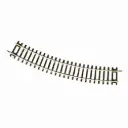 Rail courbe Rocoline R2 358 mm 30° code 83 - Roco 42422 - HO 1/87 - 2R