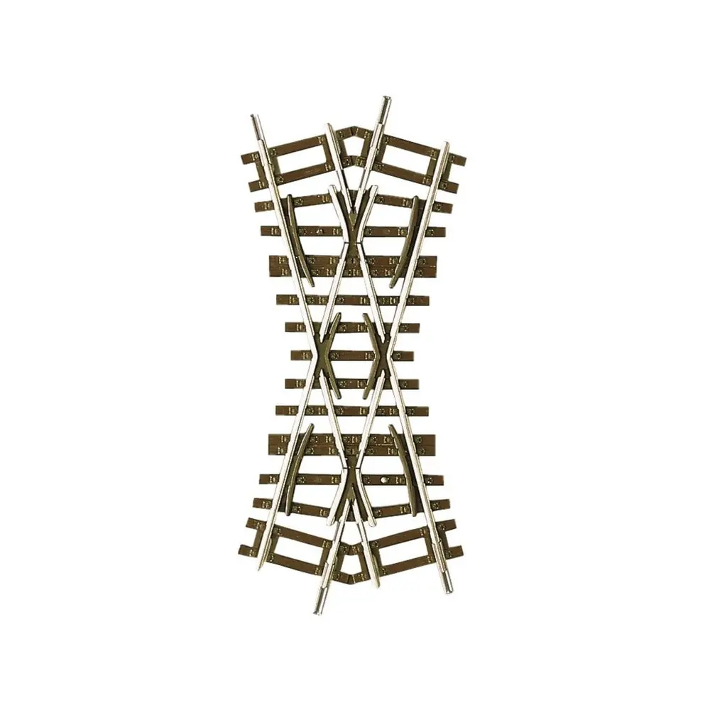 Croisement Jonction Double K30 30° 119 mm - ROCO 42498 - HO 1/87 - Code 83