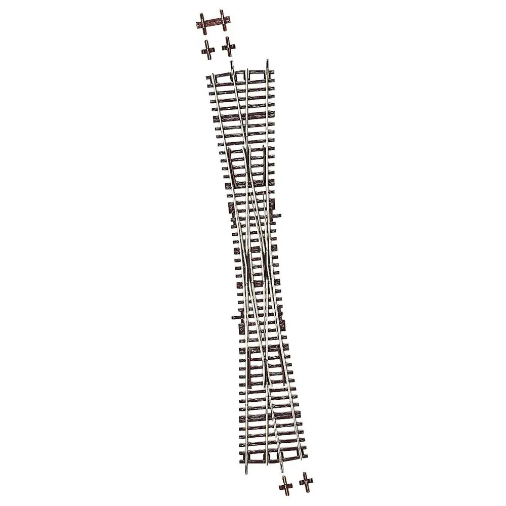 Grande Traversée Jonction Double DKW10 R 959mm 10° - ROCO 42597/42496  HO 1/87 - Code 83