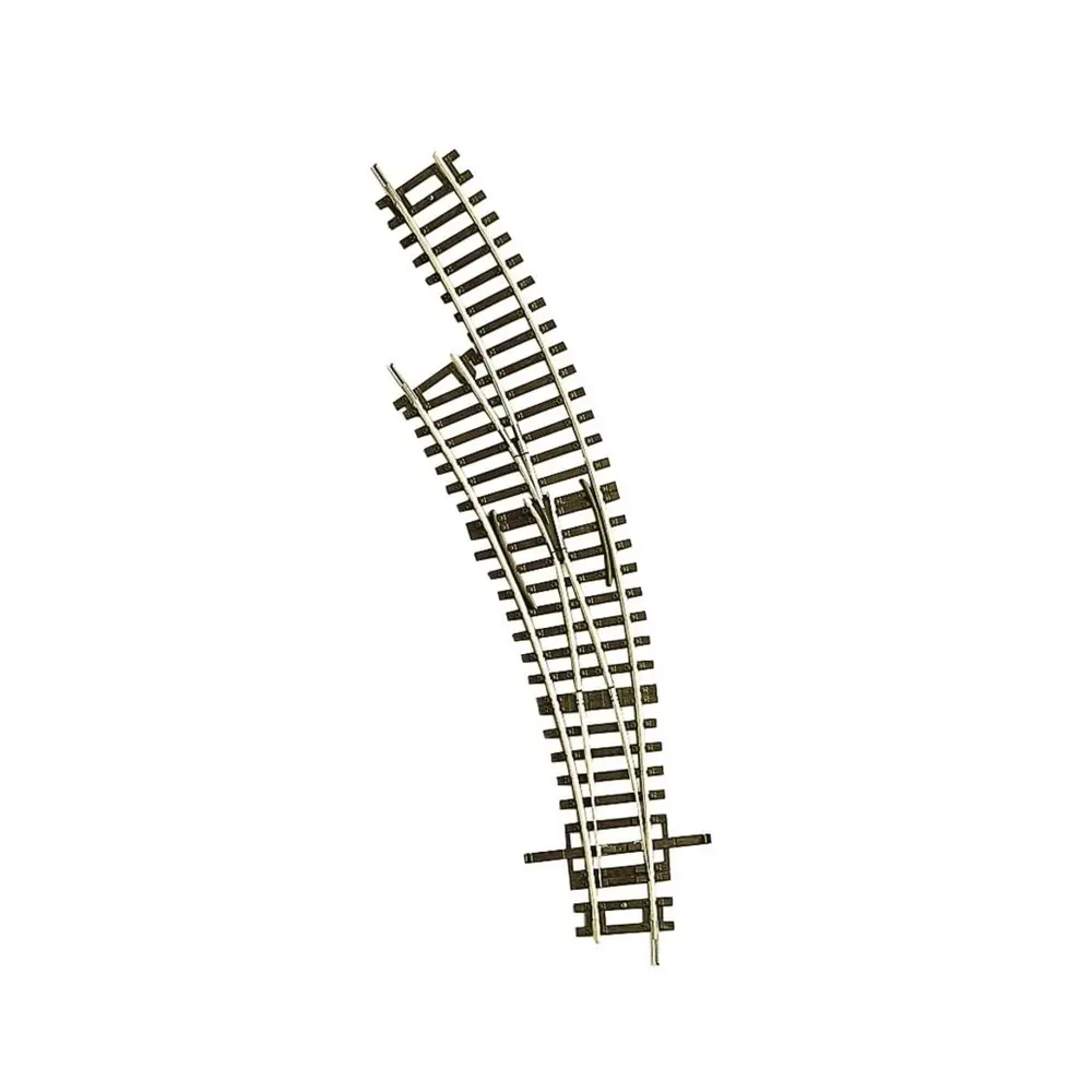 Aiguillage Courbe Gauche BWl2/3 R2 358mm 30° ROCO 42464/42466 - HO 1/87 - Code 83