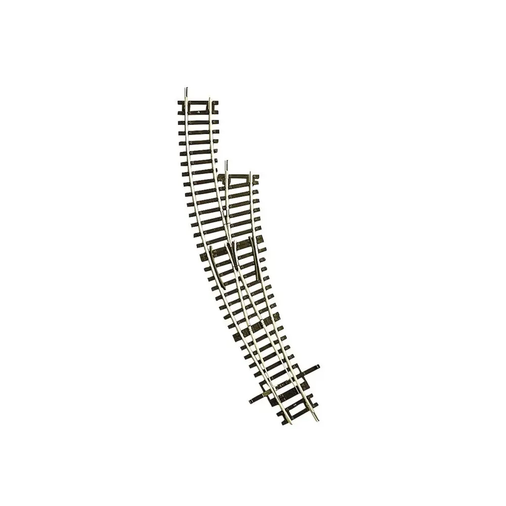 Aiguillage Courbe Droite BWr2/3 R2 358mm 30° - ROCO 42465/42467 - HO 1/87 - Code 83