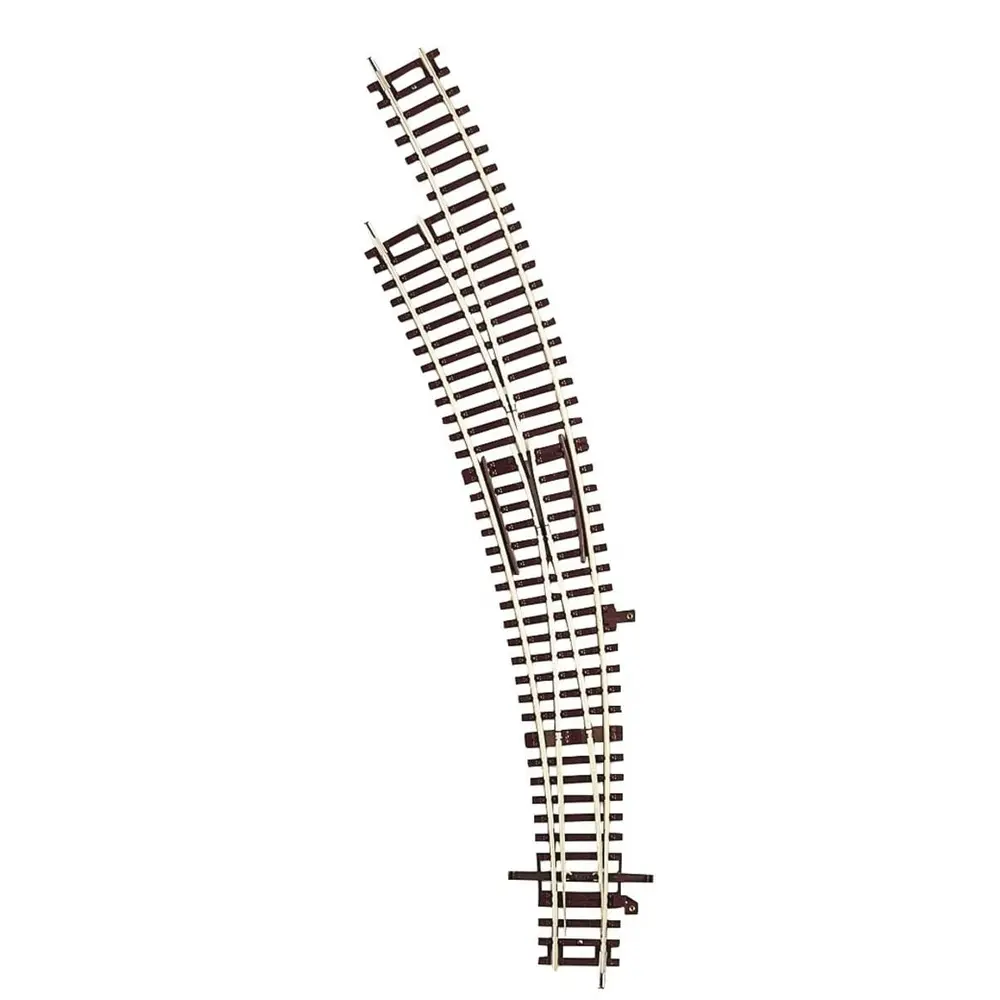 Aiguillage Courbe Gauche BWl5/6 R5 542.8mm 30° ROCO 42470/42474 - HO 1/87 - Code 83