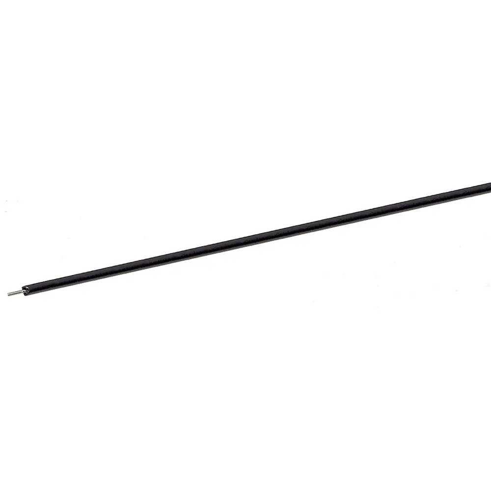 Bobine de fil noir 10m en section 0.7mm² - Roco 10630