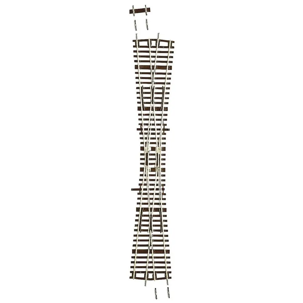 Grande Traversée Jonction Simple EKW10 R 959mm 10° - ROCO 42493/42494  HO 1/87 - Code 83