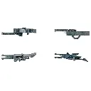 Sachet de 4 Têtes d'Attelage Court à Pré-Dételage - Roco 40270 - HO : 1/87 -