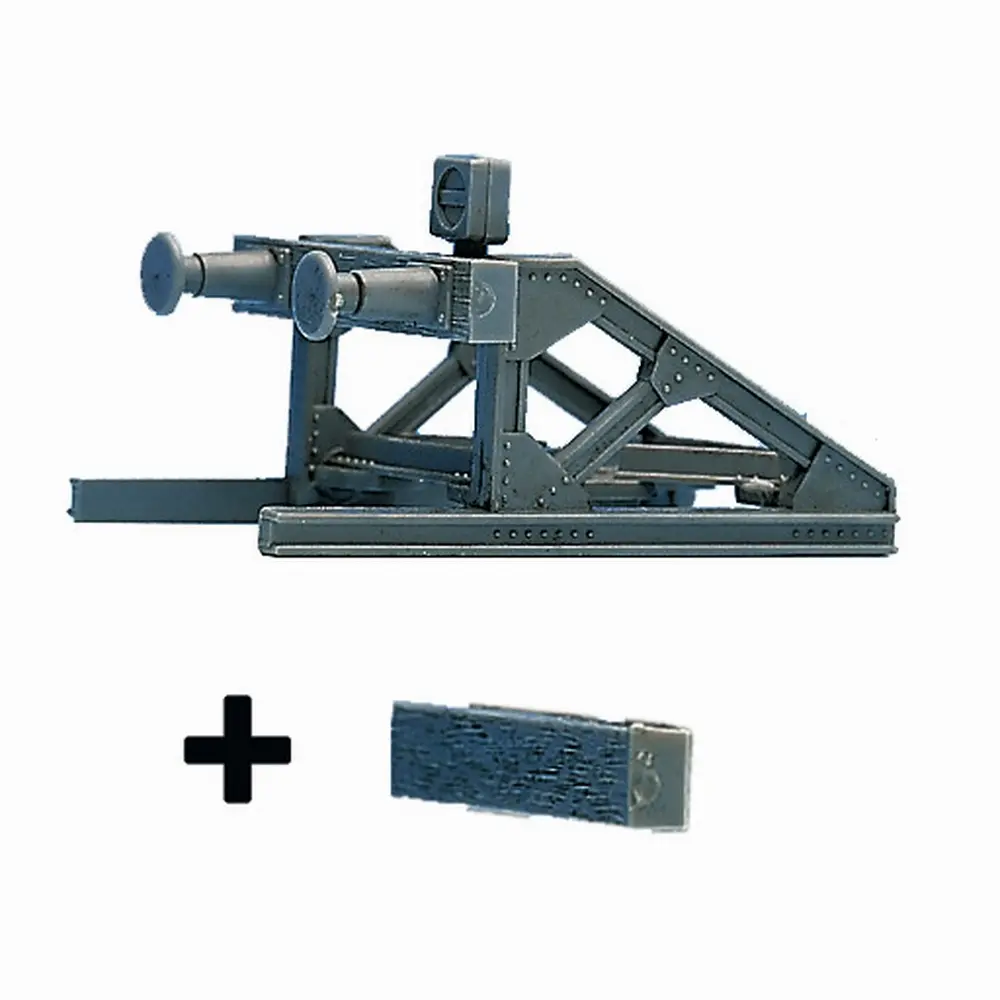 Butoir en kit, 2 versions possibles, code 83 - Roco 42267 - HO 1/87