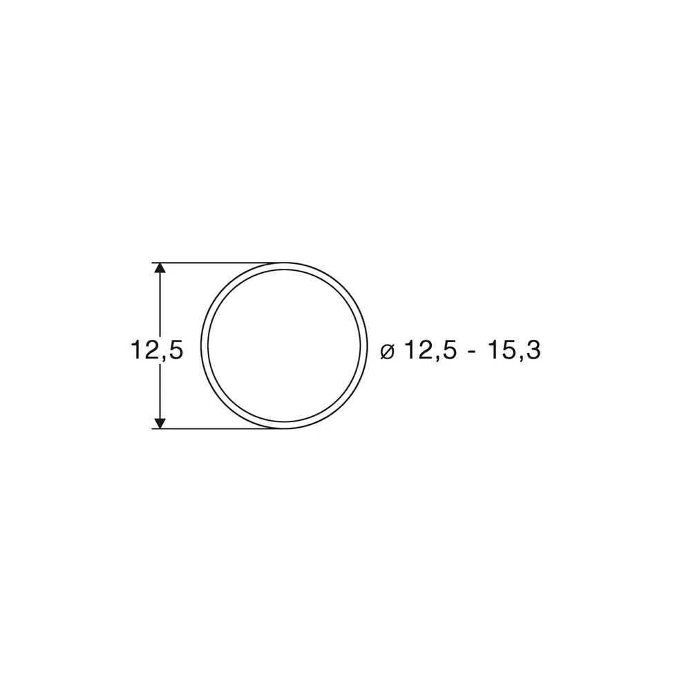 Sachet de 10 bandages d'adhérence - 12,5 à 15,3 mm de diamètre - Roco 40075 - HO