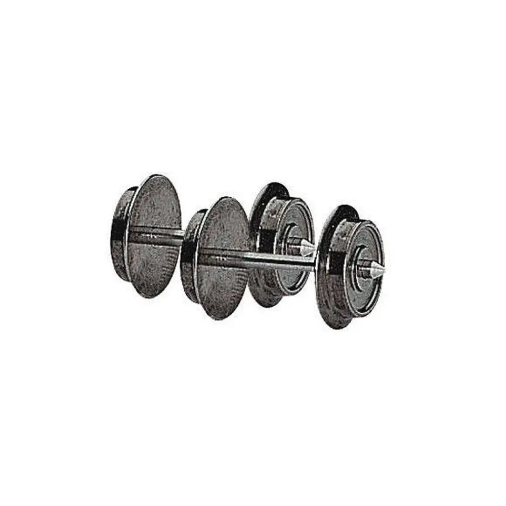 Paire d'essieux 11mm de diamètre pour courant alternatif - Roco 40183 - HO 1/87 - 3R