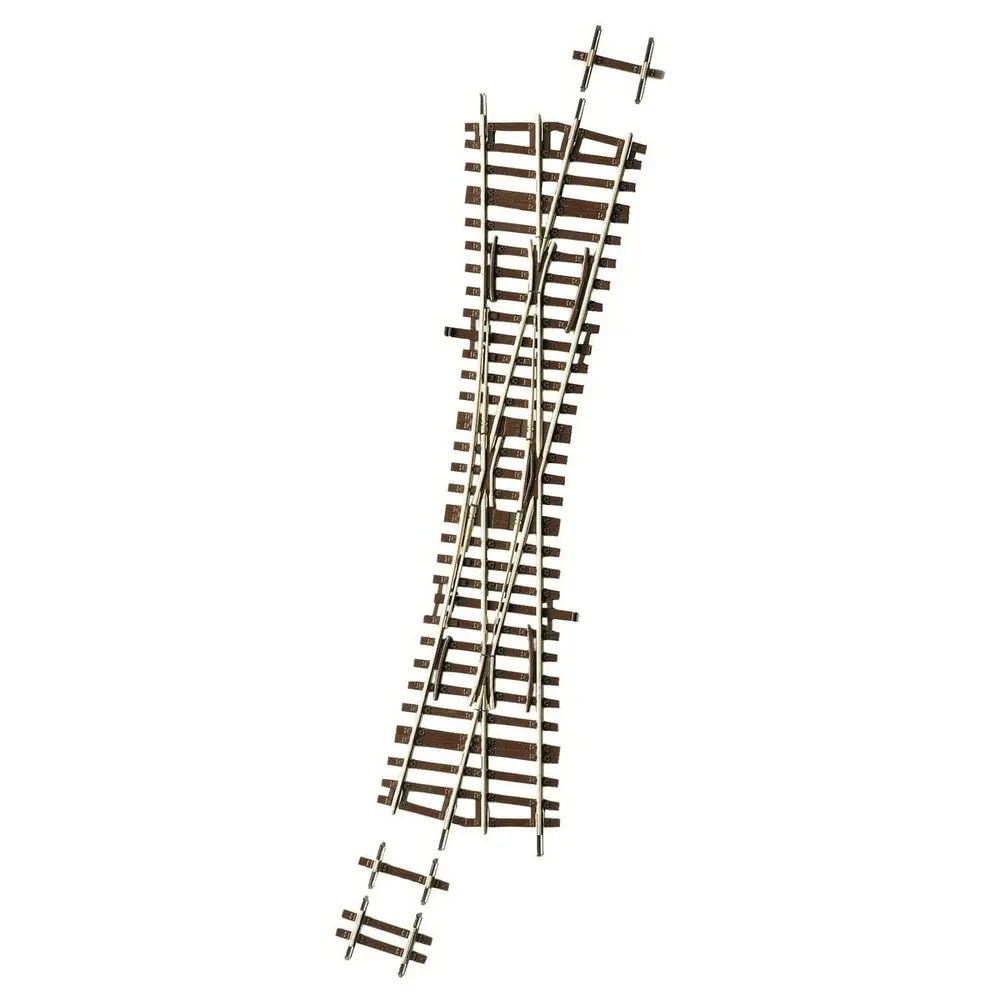 Traversée Jonction Simple EKW15 R 531 mm 15° - ROCO 42448/42449  HO 1/87 - Code 83