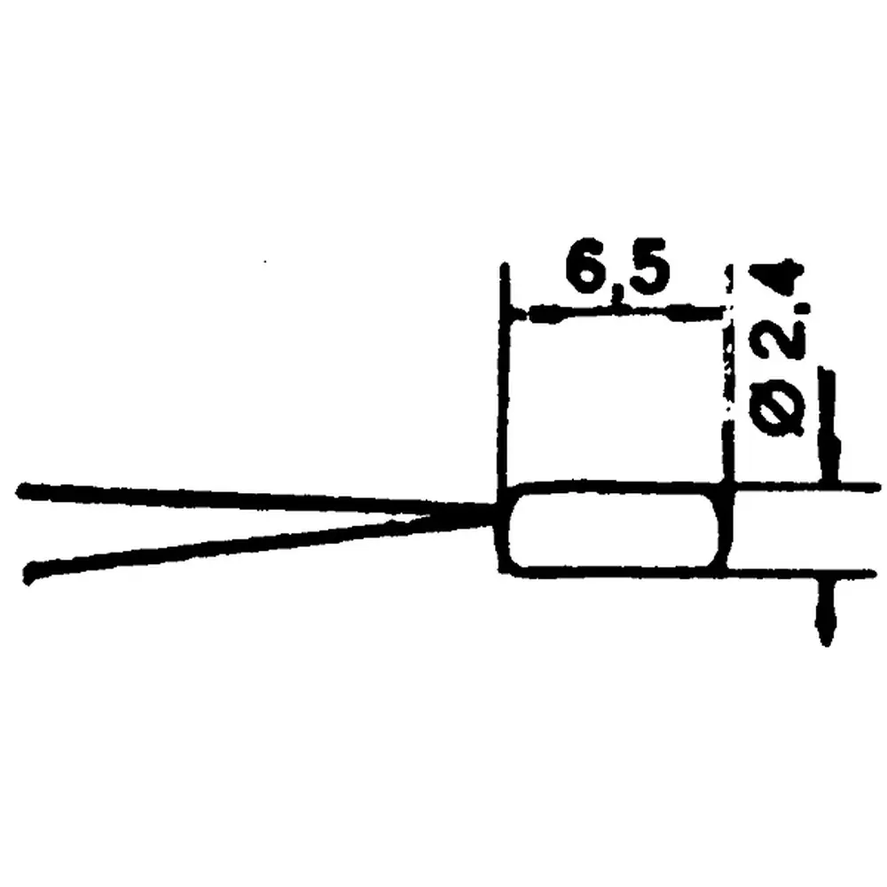 Sachet de 5 lampes à fil 16V / 22mA