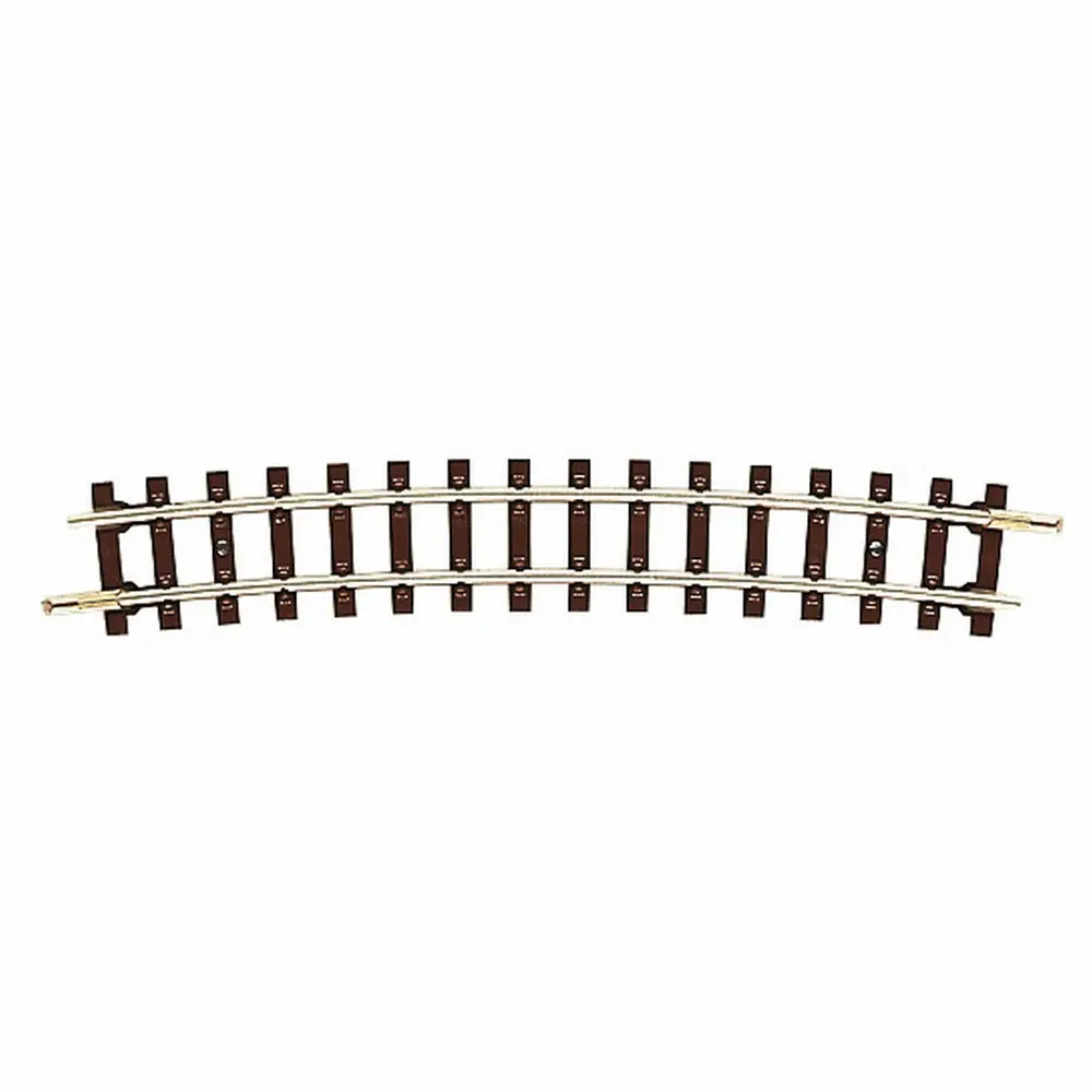 Rail courbe 493 mm 13,1° code 80 - Roco 32205 - HOe 1/87 - 2R