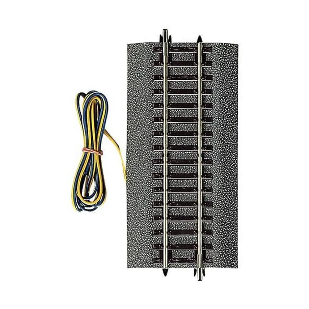 Rail Droit G 1/2 Alimentation Analogique - 115mm - ROCO 42521  - HO 1/87 - Code 83 [ROCO LINE]