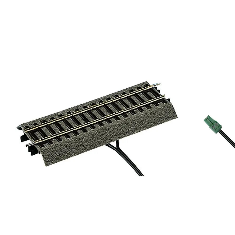 Rail d'alimentation numérique Rocoline ballast souple 115 mm code 83 - Roco 42517 - HO 1/87 - Digital - 2R