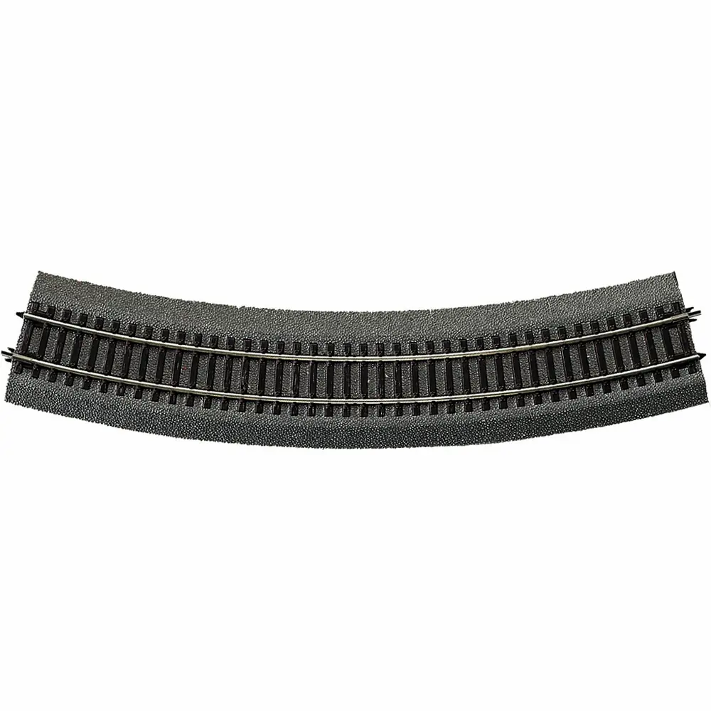 Rail courbe Rocoline ballast souple R5 542,8 mm 30° code 83 - Roco 42525 - HO 1/87 - 2R