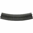 Rail courbe Rocoline ballast souple R5 542,8 mm 30° code 83 - Roco 42525 - HO 1/87 - 2R