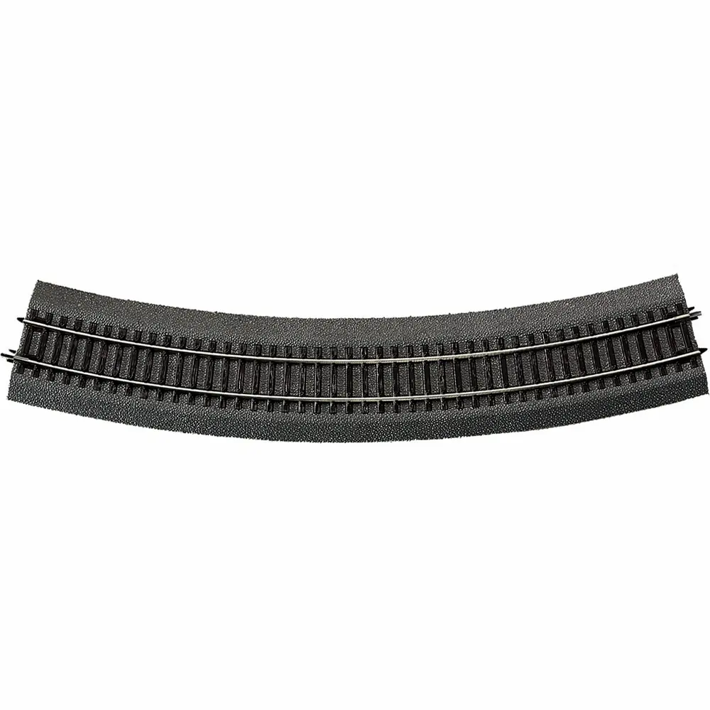 Rail courbe Rocoline ballast souple R6 604,4 mm 30° code 83 - Roco 42526 - HO 1/87 - 2R