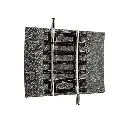 Rail Courbe - R2 1/4 358mm 7.5° - ROCO 42508 - HO 1/87 - Code 83 [ROCO LINE]