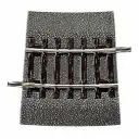 Rail courbe Rocoline ballast souple R2 358 mm 7,5° code 83 - Roco 42508 - HO 1/87 - 2R
