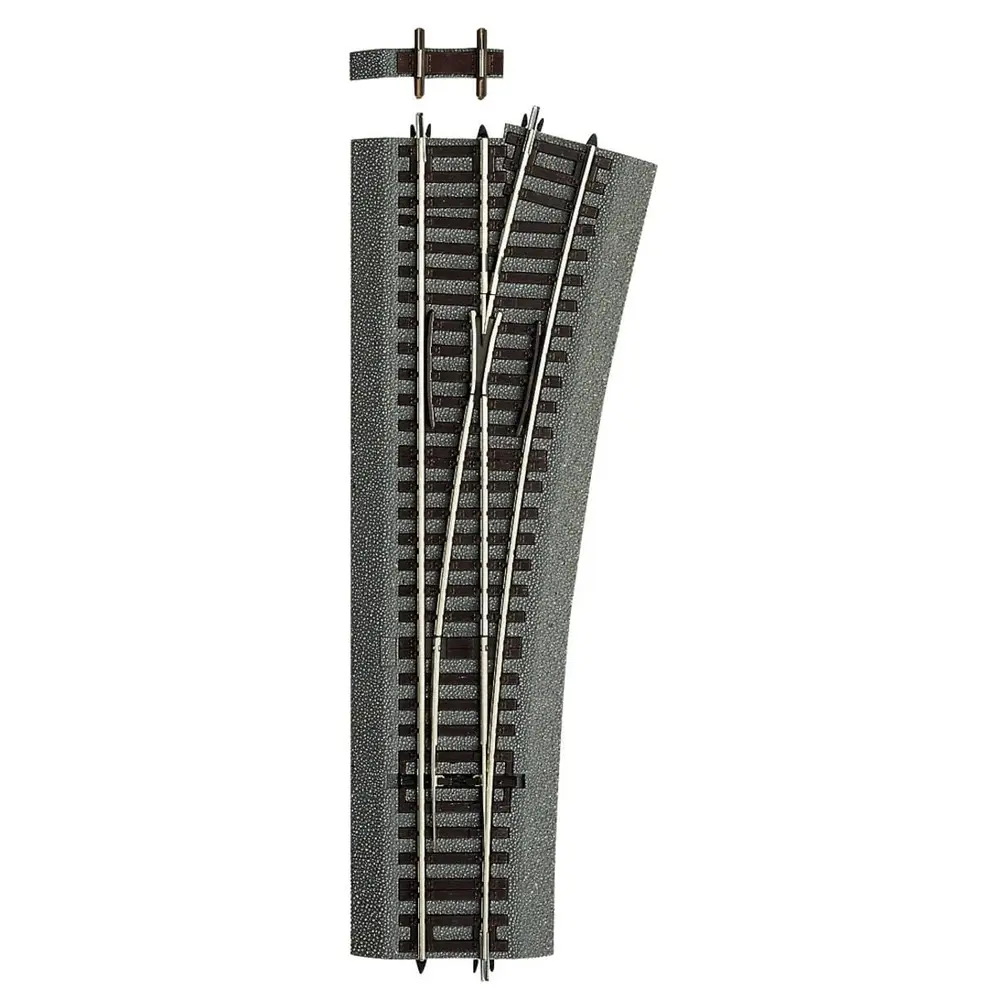 Aiguillage à Droite Wr15 - R 873,5 mm- 15° Roco 42535  HO 1/87 - Code 83 [ROCO LINE]