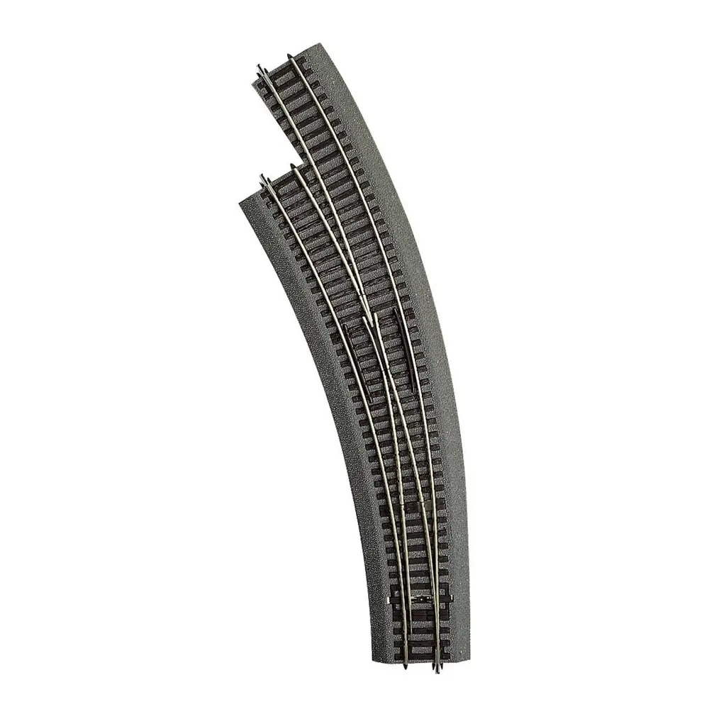 Aiguillage Courbe Gauche BWl5/6 R5 542.8mm 30° ROCO 42570/42574 - HO 1/87 - Code 83 [ROCO LINE]