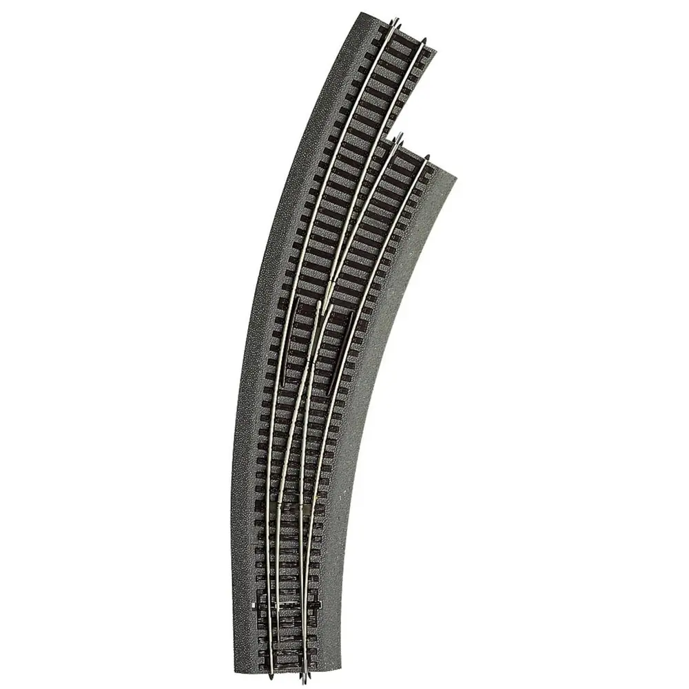 Aiguillage Courbe Droite BWr5/6 R5 542.8mm 30° ROCO 42571 - HO 1/87 - Code 83 [ROCO LINE]