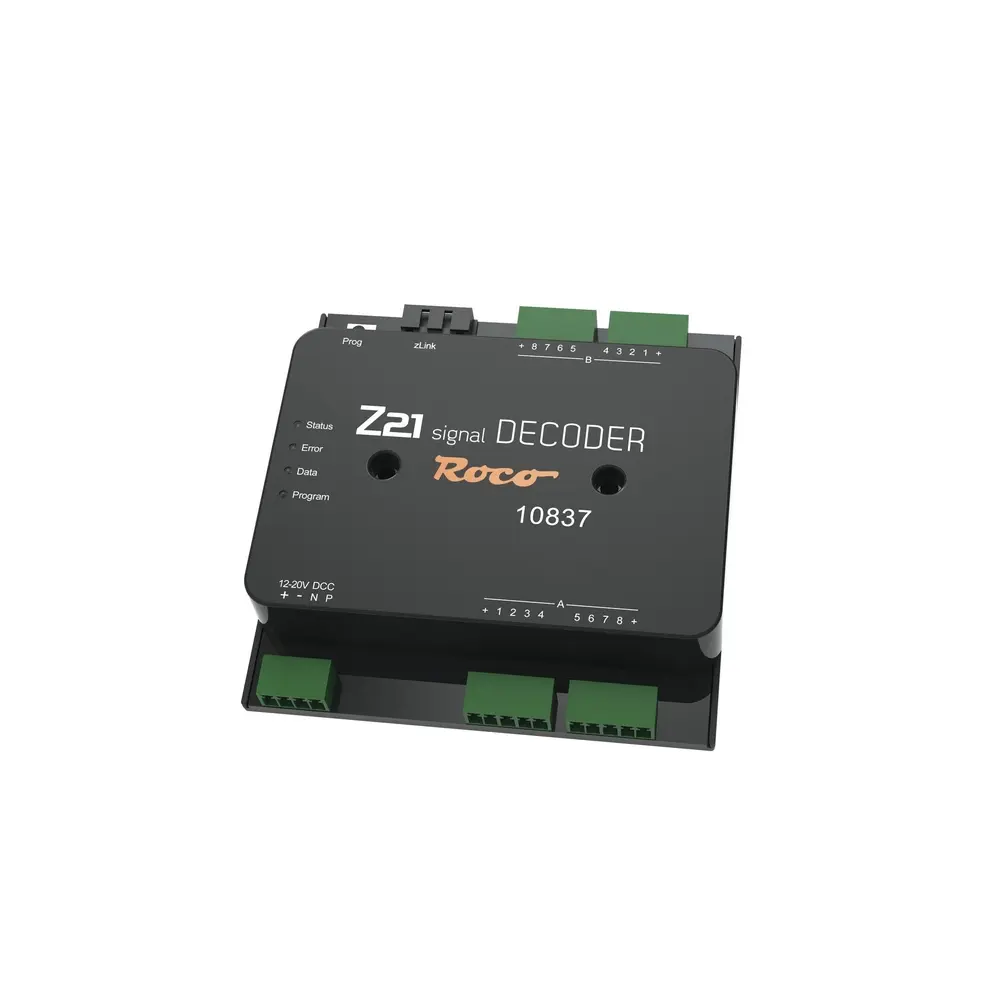 Décodeur digital Z21 Roco 10837 - DCC Universel - 103 x 103 mm