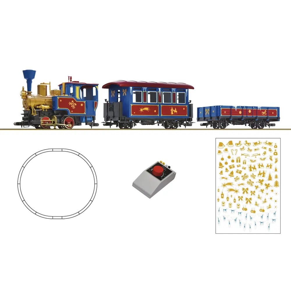 Coffret train de Noël - Roco 5100003 - Oe 1/43 - Analogique - 2R