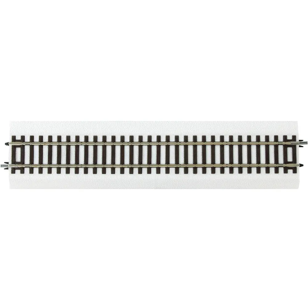 Rail droit G1, ballast blanc, 230mm Rocoline - Roco 42500 - HO 1/87 - Code 83 - 2R