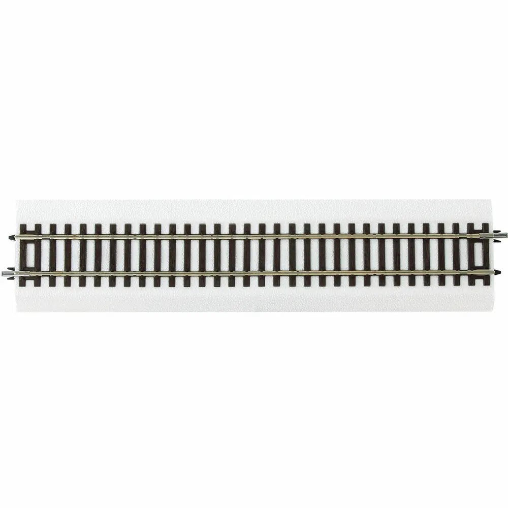 Rail droit Rocoline G1 ballast blanc aspect neige 230 mm code 83 - Roco 42500 - HO 1/87 - 2R