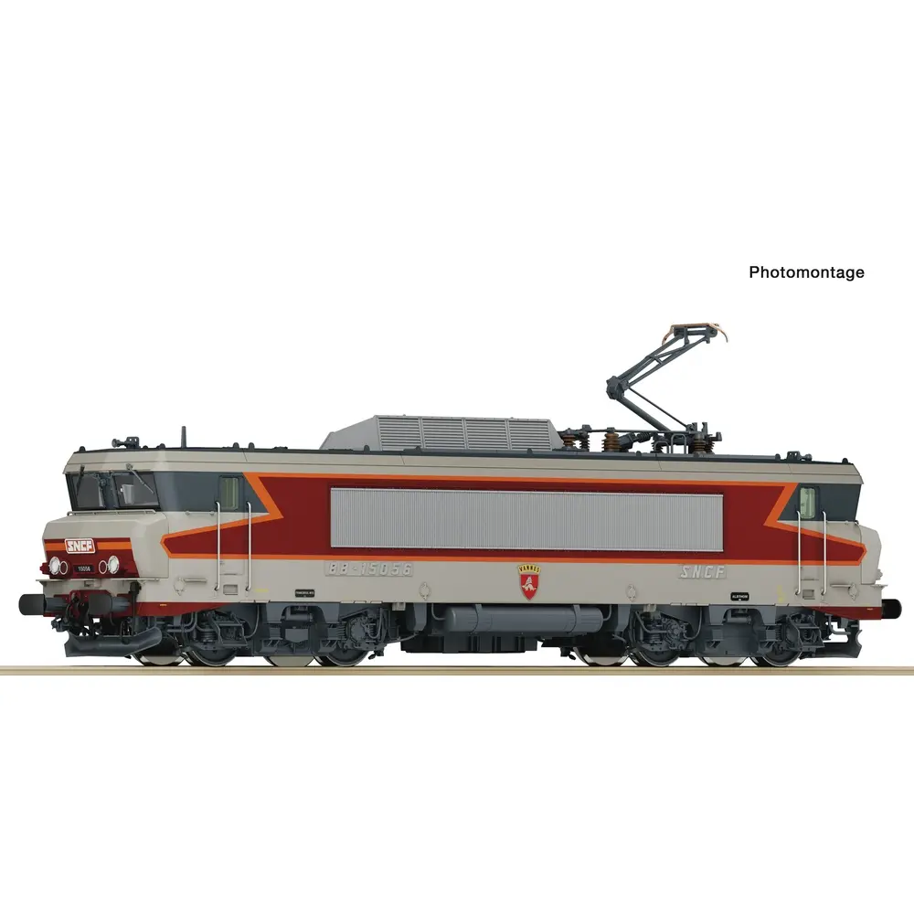 Locomotive électrique BB 15056 - Roco 7500136 - HO 1/87 - SNCF - EP. IV - Analogique - 2R