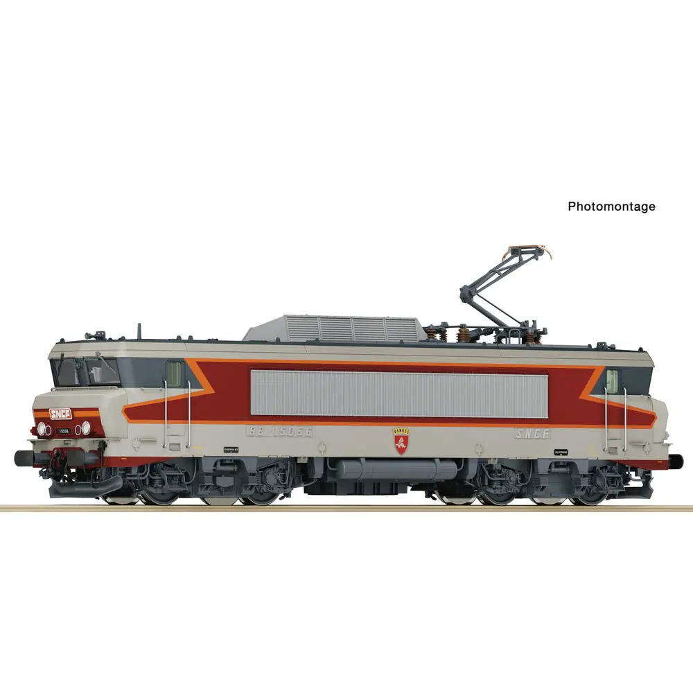 Locomotive électrique BB 15056 - Roco 7510136 - HO 1/87 - SNCF - EP. IV - Digital Sound - 2R