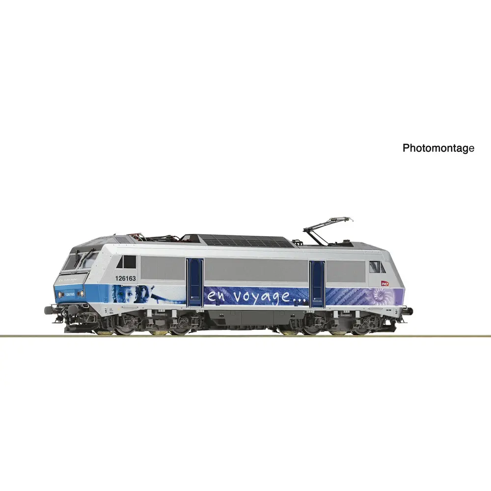 Locomotive électrique BB 126163 - Roco 7510143 - HO 1/87 - SNCF - EP. V, VI - Digital Sound - 2R