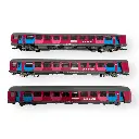 Coffret de 3 voitures corail OuiGo - Roco 6200025 - SNCF - HO 1/87 - EP. VI