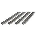 4 rails droits ballastés gorge d'alimentation 220 mm code 60 - Rokuhan 7297009 - Z 1/220 - 2R