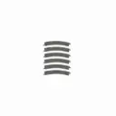 6 rails courbes Classic Track 195 mm 30° - Rokuhan R032 / 7297032 - Z 1/220 - 2R