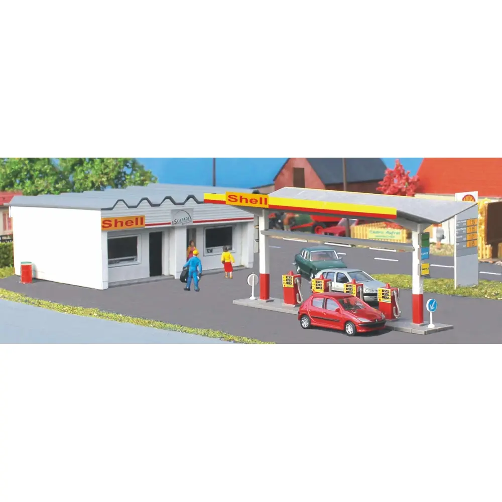 Station-Service Shell - Boutique - Restaurant Escapade - SAI 165 - HO 1/87 - EP V/VI