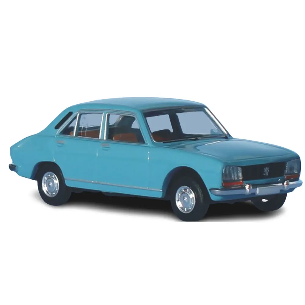 Peugeot 504 - Bleu Canard - SAI 2083 - HO : 1/87