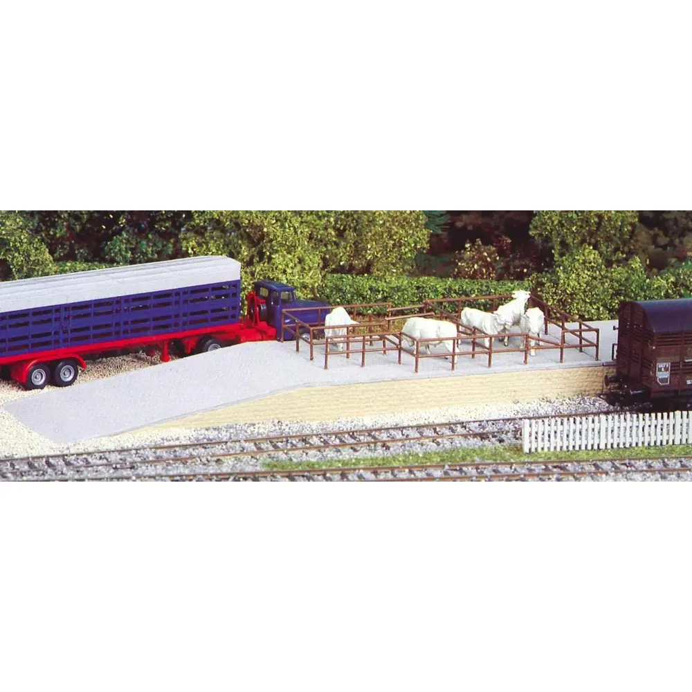 Rampe pour Chargement d'Animaux - SAI 125.1 - HO 1/87 - 360 x 100 x 17 mm