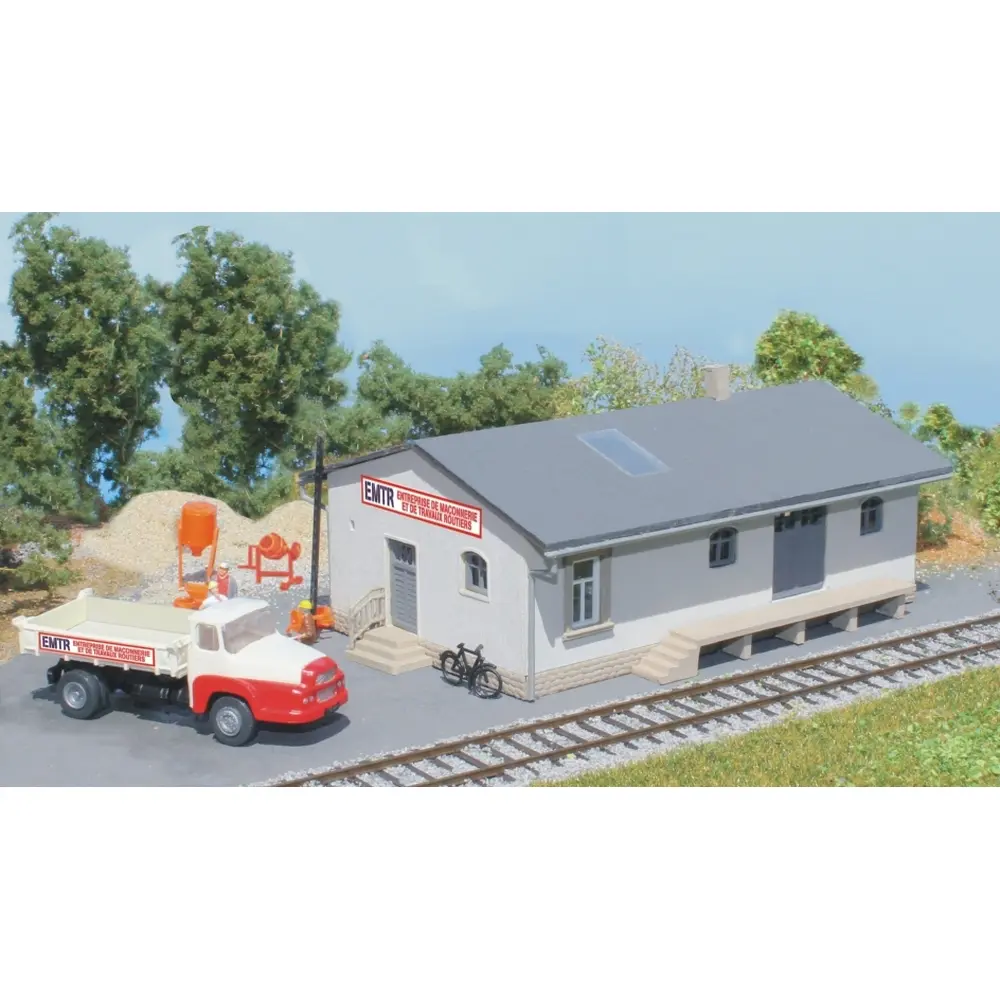 Entreprise Maçonnerie - Travaux Routiers EMTR - SAI 133 - HO 1/87 - 150 x 110 x 65 mm