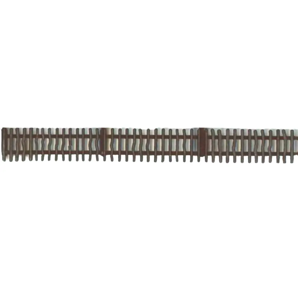Barrières Rustiques Bois Foncé - SAI 514 - HO 1/87 - 1180 mm