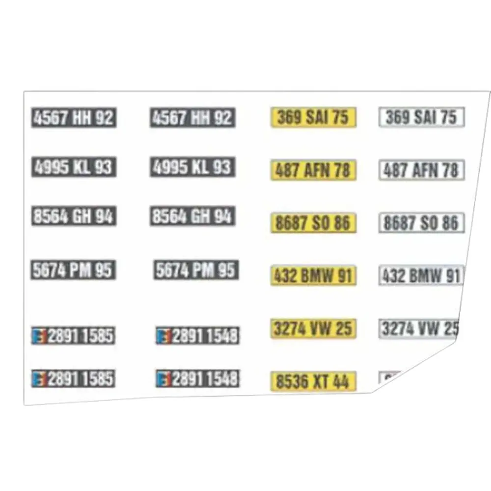 Plaques minéralogiques Françaises des années 1960