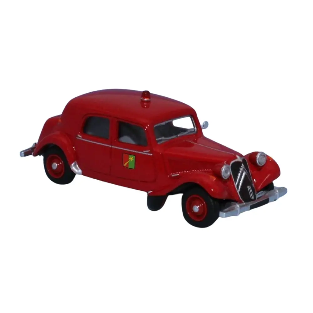 Citroën Traction 11B 1952 - Pompiers de Colmar - SAI 6122 - HO 1/87