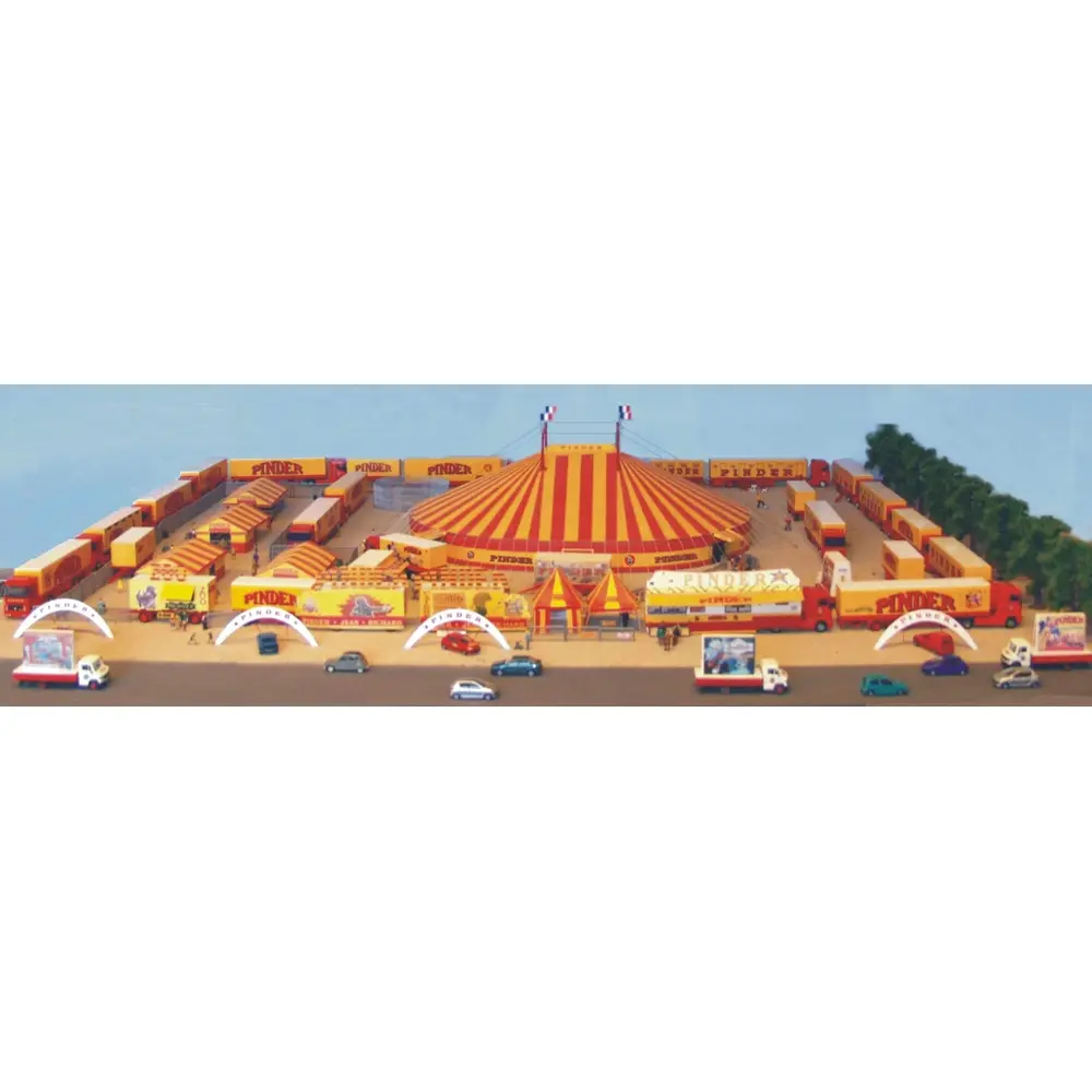 Coffret Ménagerie du Cirque Pinder "Années 2000" - Sai 278 - HO 1/87